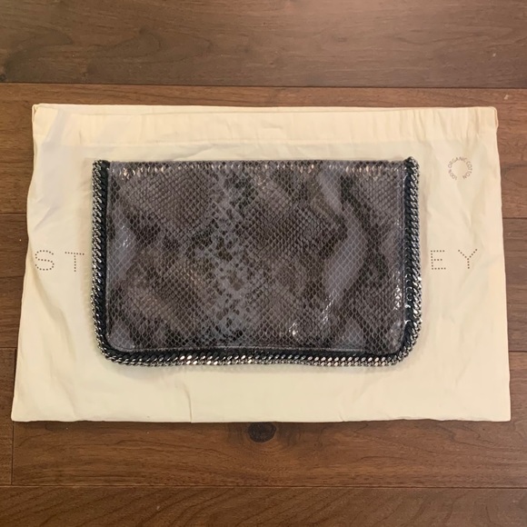 Stella McCartney Snakeskin Clutch - Picture 3 of 6